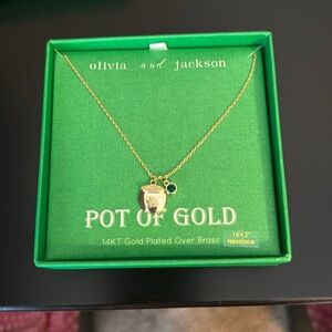Olivia and Jackson Pot Of Gold Necklace